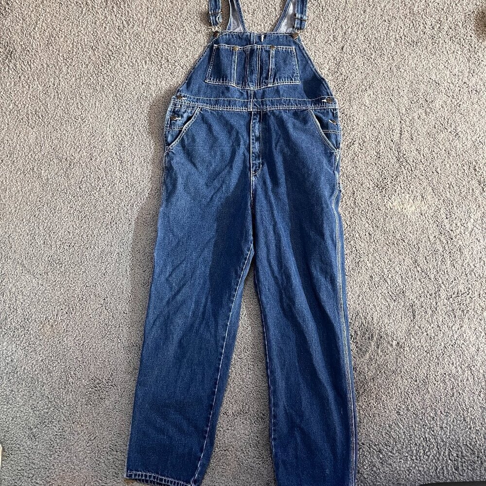 Field Tested Guide Gear Denim Overalls Men's Size Large - Excellent Condition